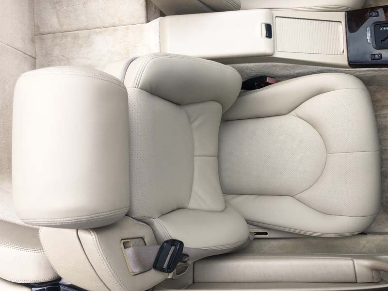 Eco Leather Seat Covers Set for Mercedes SL R129 Facelift — view 5