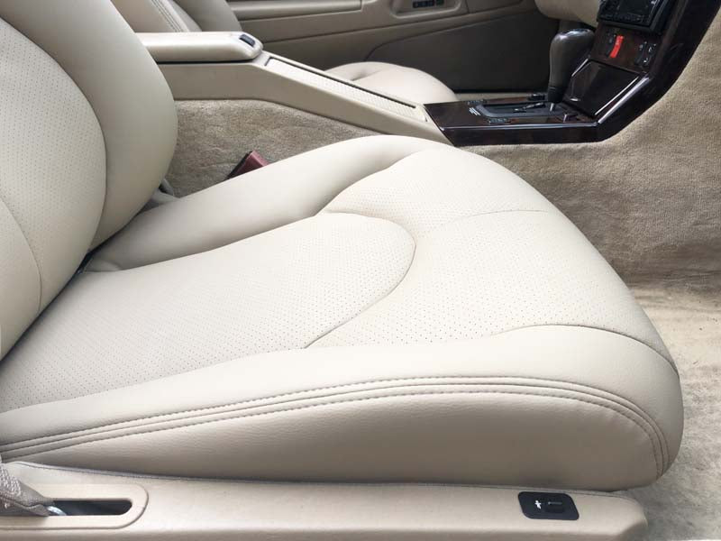Mercedes SL R129 facelift eco leather seat covers set — view 5