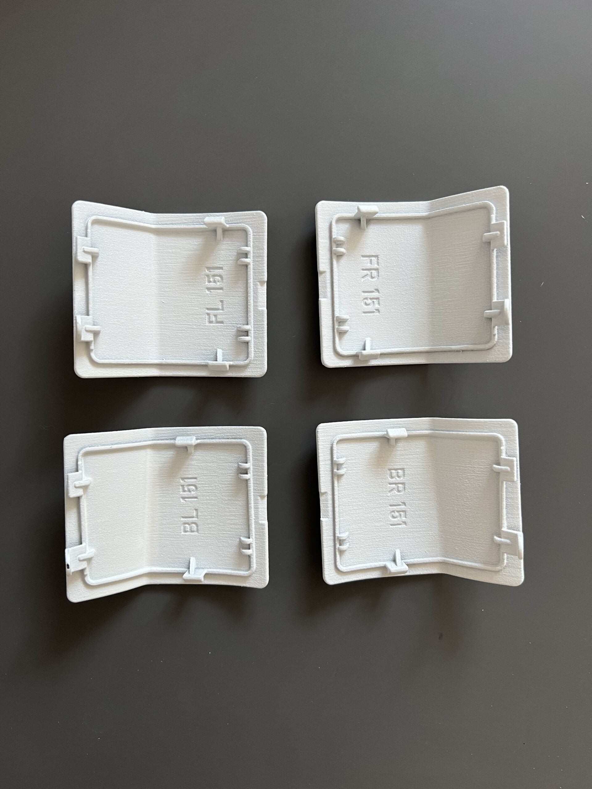 Mercedes-Benz R129 AMG Facelift Jacking Point Cover Set (4 Pieces) – 1296980730, 1296980530 — view 5