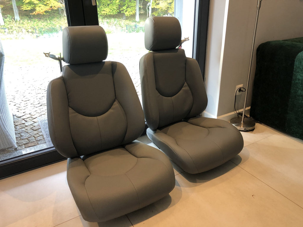 Eco Leather Seat Covers Set for Mercedes SL R129 Facelift — view 12
