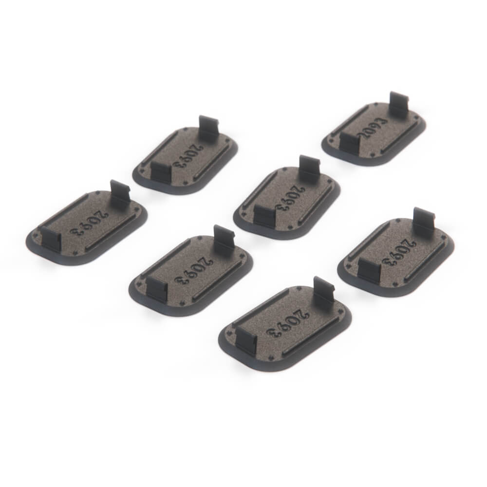 Jaguar S-TYPE Windscreen Scuttle Panel Screw Cover Cap Set of 7 Black XR82652 — view 3