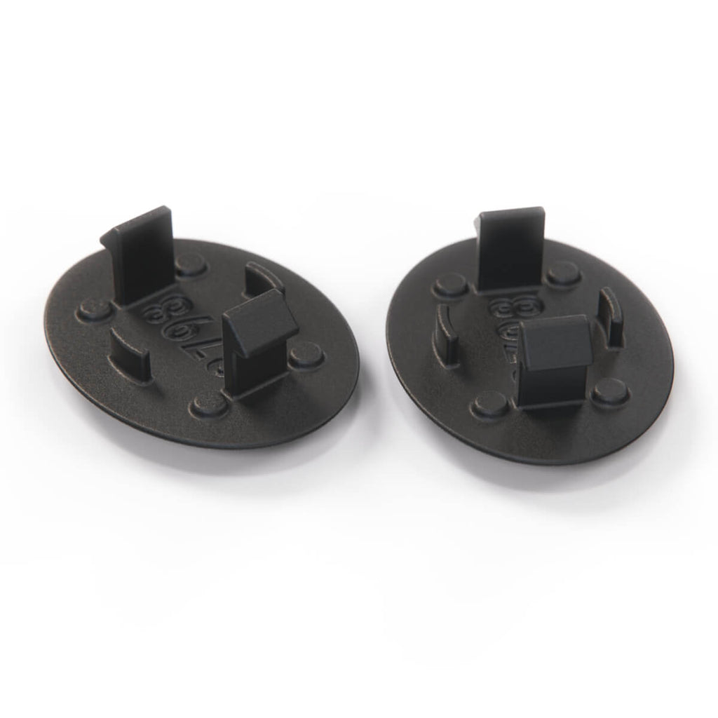 Jaguar X308 XJ Windshield Cover Cap Set of 2 Black GNC8856AA — view 4
