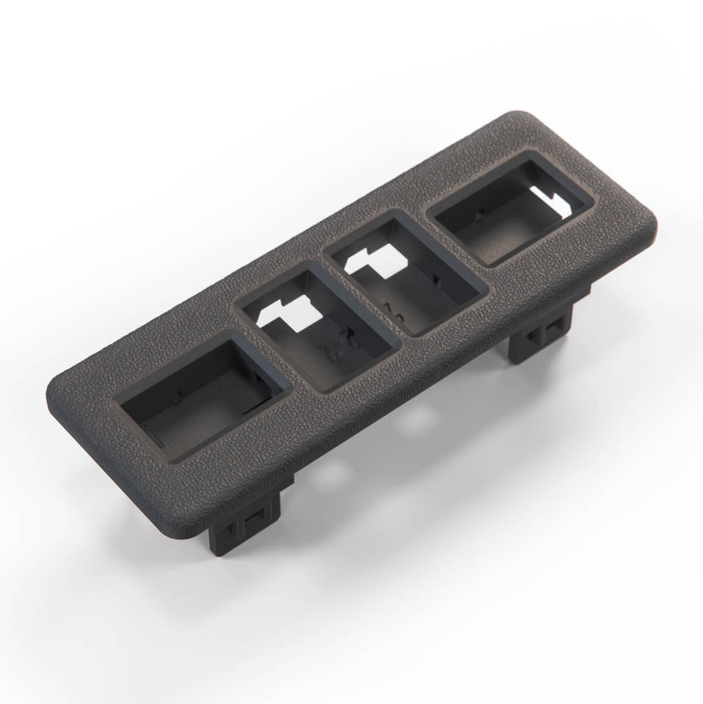 Jaguar XJ40 Center Console Power Seat Switch Housing All Colours DBC6423 — view 3