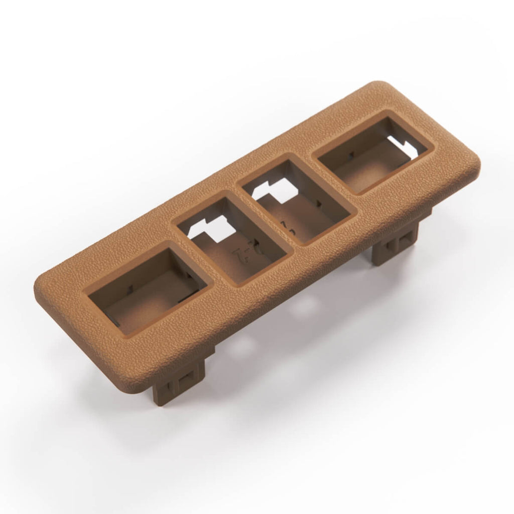 Jaguar XJ40 Center Console Power Seat Switch Housing All Colours DBC6423 — view 7