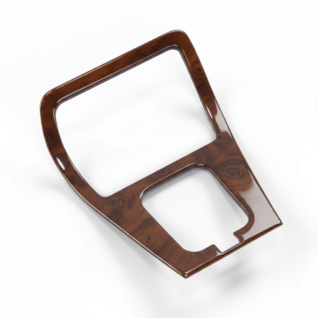 Jaguar XJ40 Wooden Center Console Panel Frame 2 Wood Types JLM10472