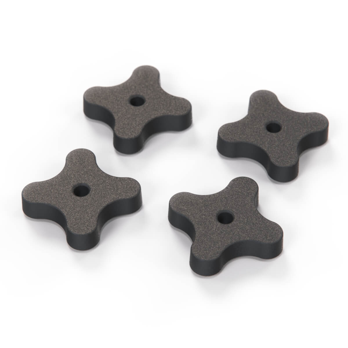 Jaguar XJ40 XJ6 XJ12 Rear Light Bulb Access Cover Panel Nut Set of 4 Black BBC1614 — view 4