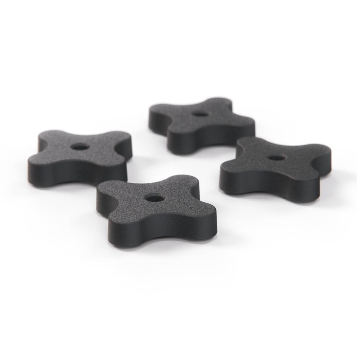 Jaguar XJ40 XJ6 XJ12 Rear Light Bulb Access Cover Panel Nut Set of 4 Black BBC1614 — view 3