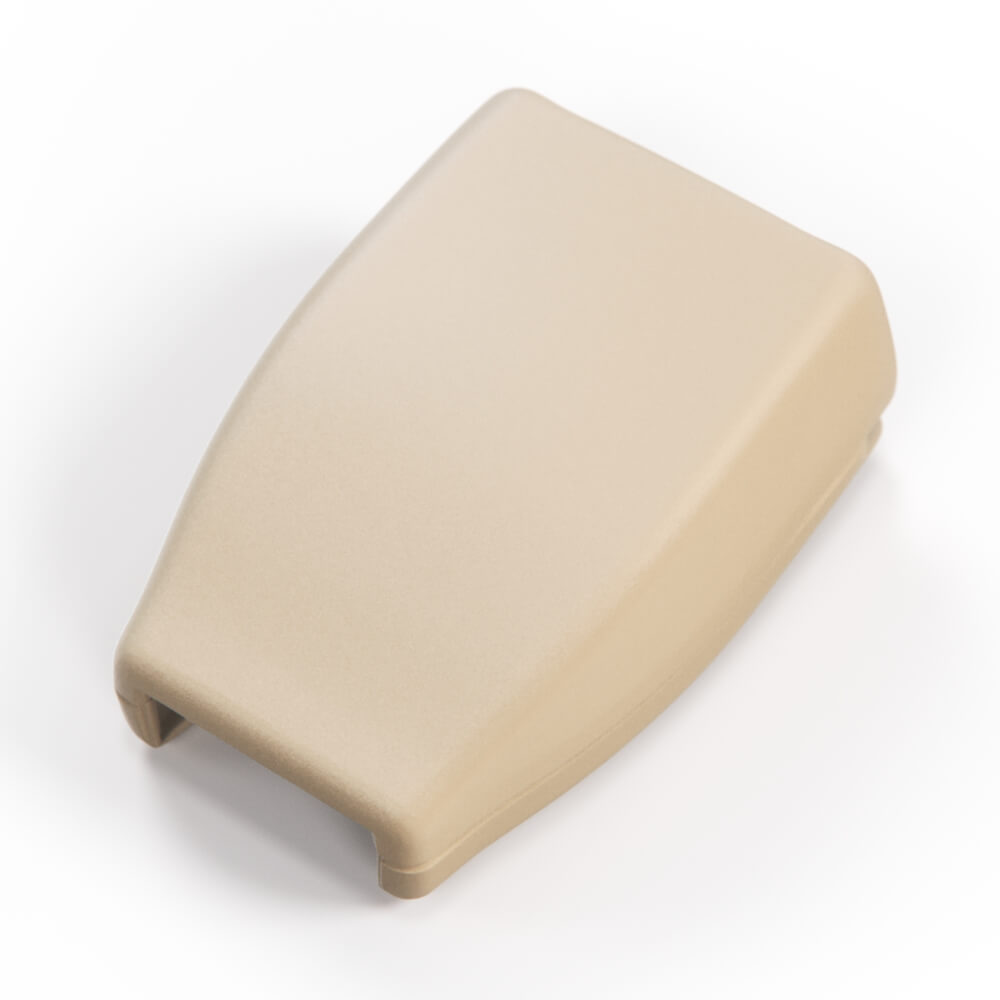 Jaguar XJ40 XJ6 XJ12 Rear Seat Belt Buckle Cover All Colours (BEC115537) — view 2