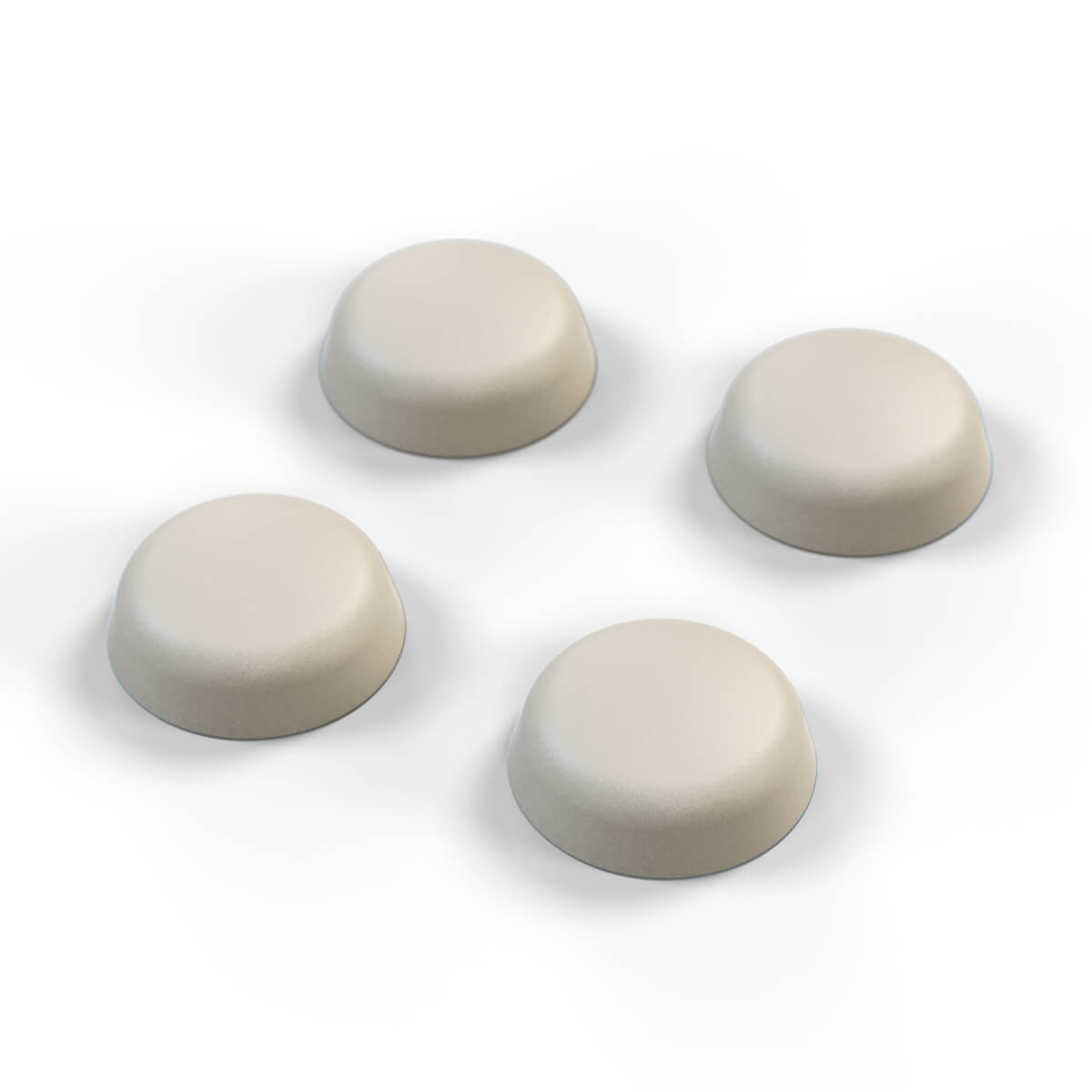 Jaguar XJ6 XJ12 XJR X300 Series 3 Front Seat Belt Mounting Finisher Cap Set Of 4 All Colours BAC65049 — Oatmeal (Jaguar)
