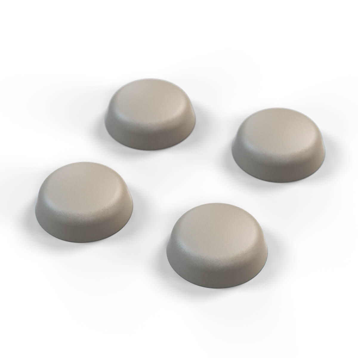 Jaguar XJ6 XJ12 XJR X300 Series 3 Front Seat Belt Mounting Finisher Cap Set Of 4 All Colours BAC65049 — Nimbus Gray (Jaguar )