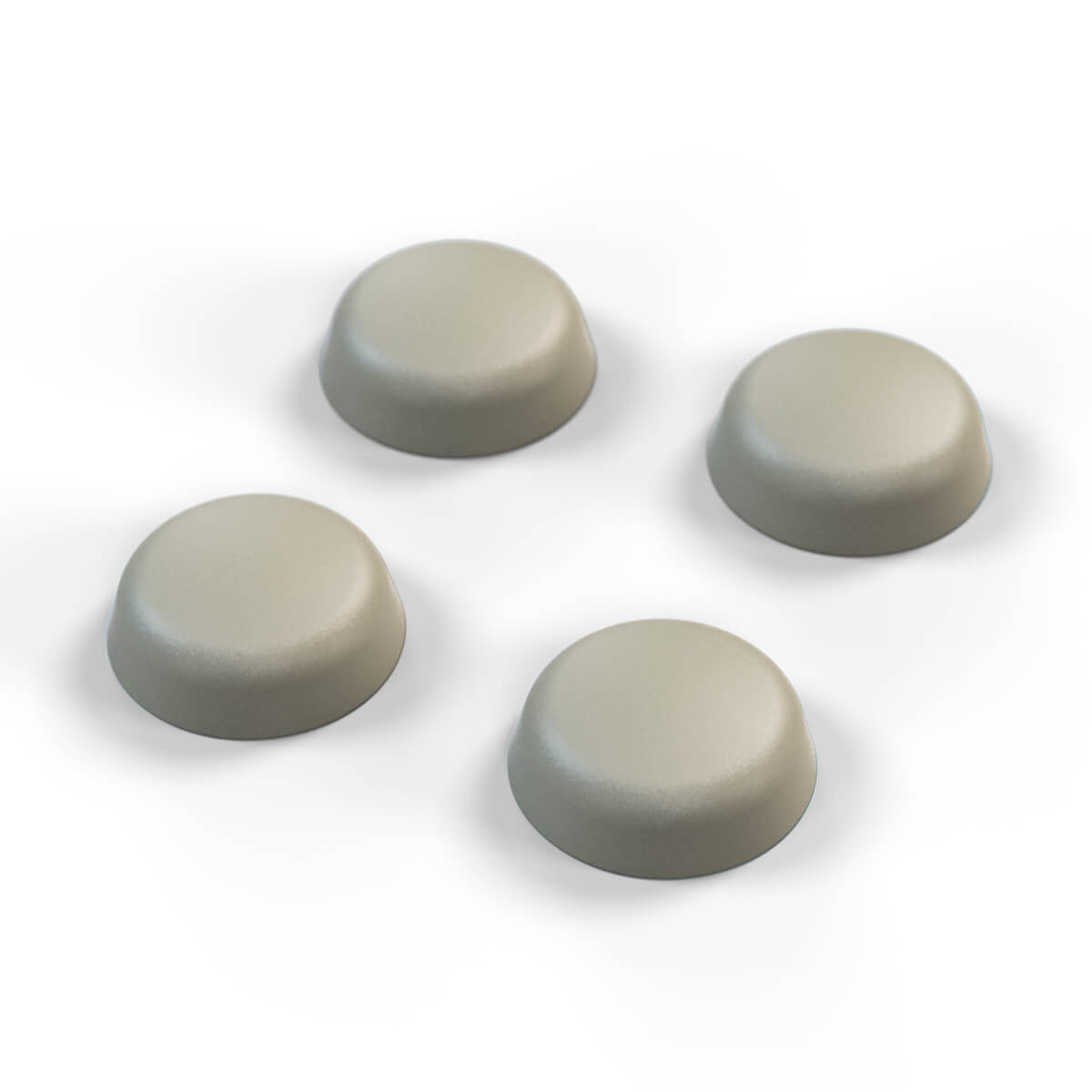 Jaguar XJ6 XJ12 XJR X300 Series 3 Front Seat Belt Mounting Finisher Cap Set Of 4 All Colours BAC65049 — Parchment (Jaguar)