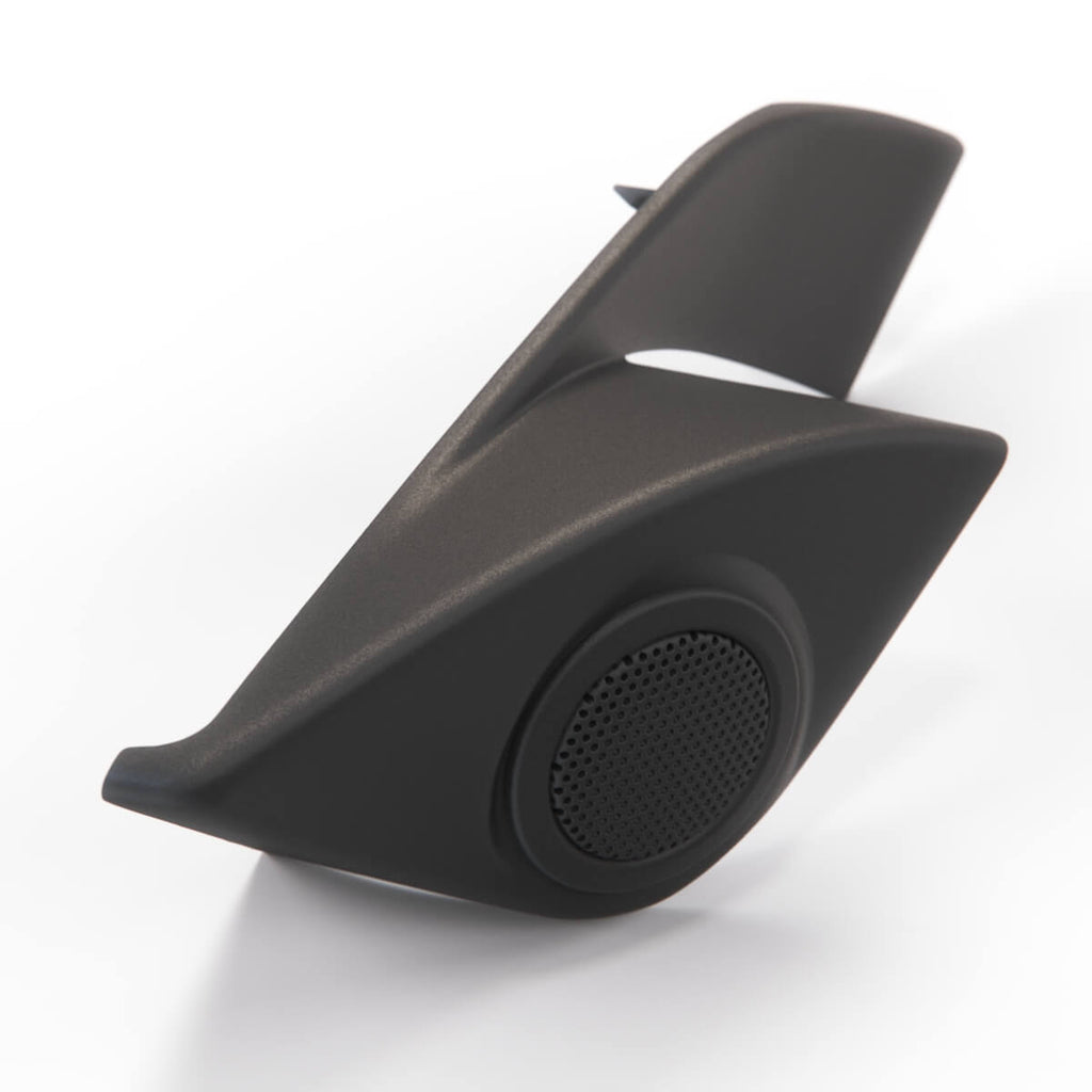 Jaguar X150 XK XKR Inner Mirror Cover Trim with Door Tweeter Black Left or Right — view 3