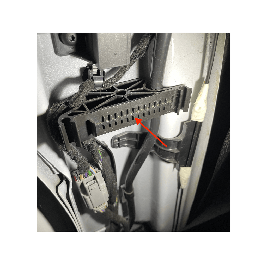 Jeep Wrangler Jl Gladiator Jt B-pillar Seat Belt Hose Harness Bracket Black (34253242B) — view 5