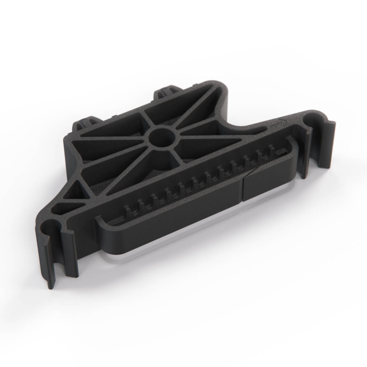 Jeep Wrangler Jl Gladiator Jt B-pillar Seat Belt Hose Harness Bracket Black (34253242B)