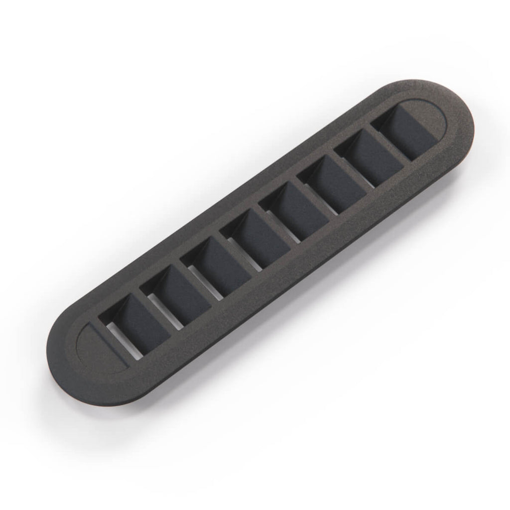 Lancia Delta Hf Integrale Evo C-pillar Shorter Air Vent Grille Trim Black (176327580) — view 2