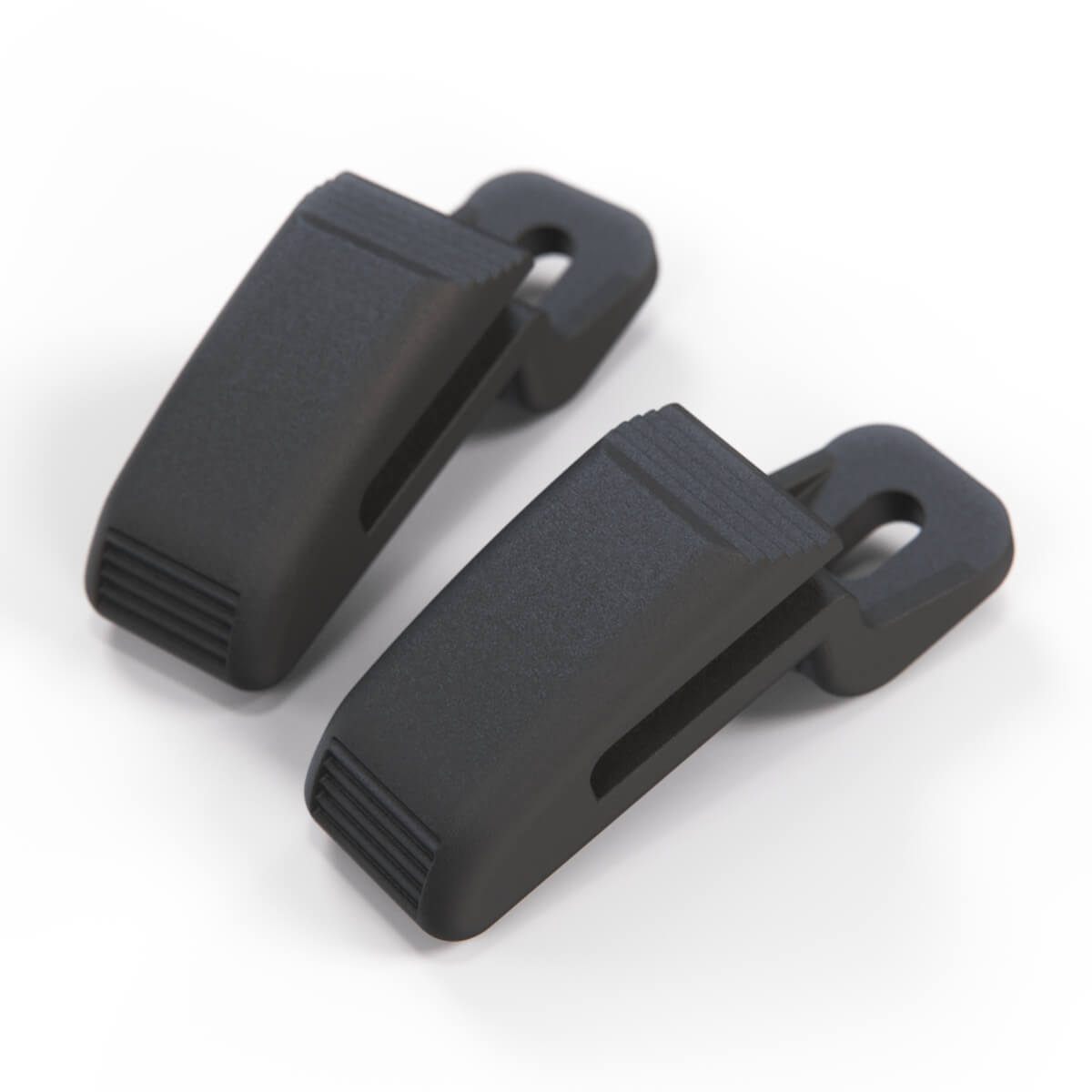Lancia Delta Hf Integrale Evo Door Locking Knob Set of 2 Black (82375223) — view 4