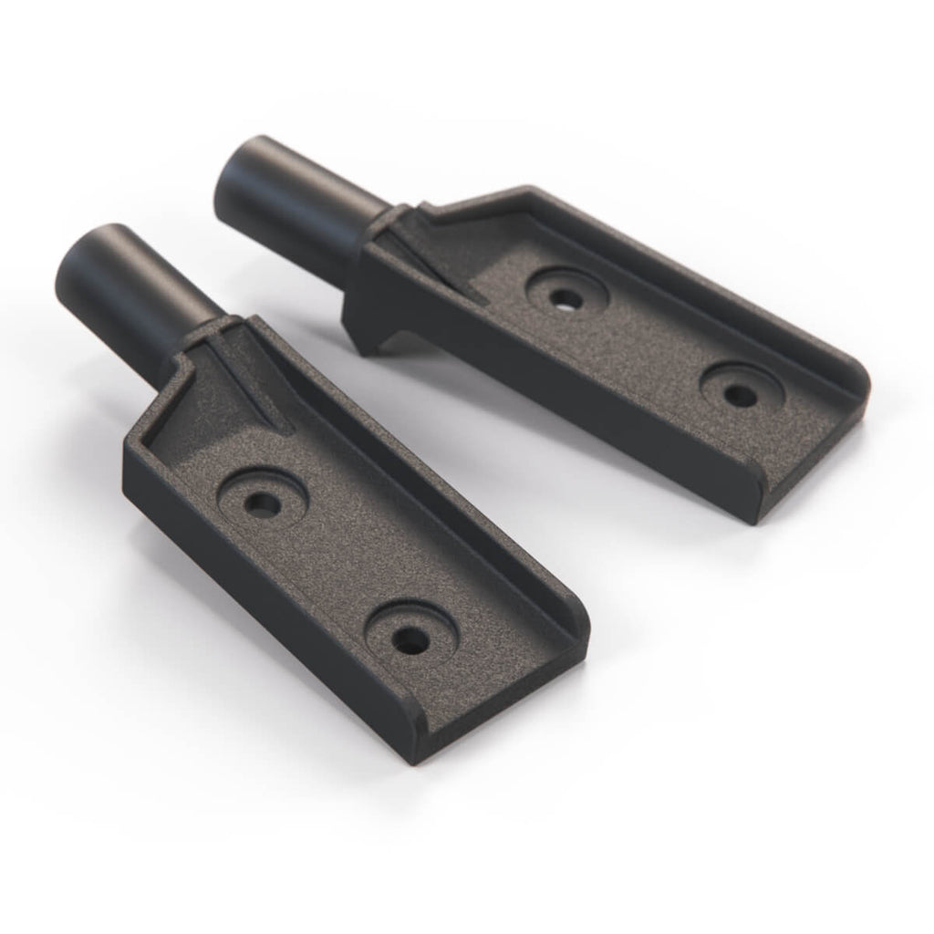 Lancia Delta Hf Integrale Evo Parcel Shelf Bracket Hooks Set of 2 Black (176628080) — view 3