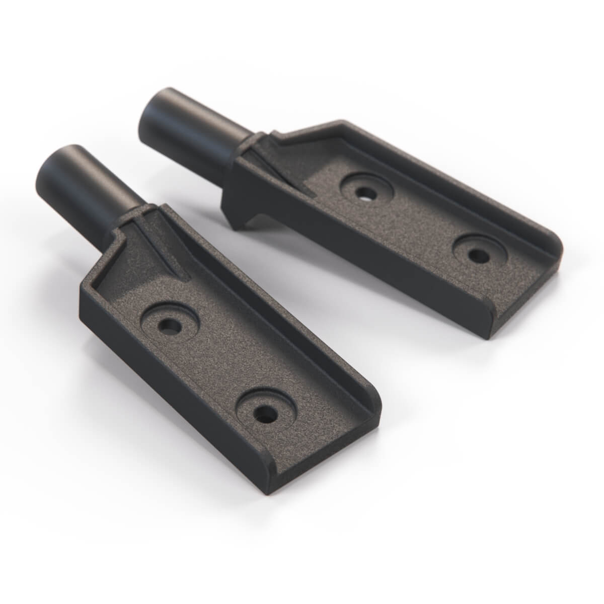 Lancia Delta Hf Integrale Evo Parcel Shelf Bracket Hooks Set of 2 Black (176628080) — view 3