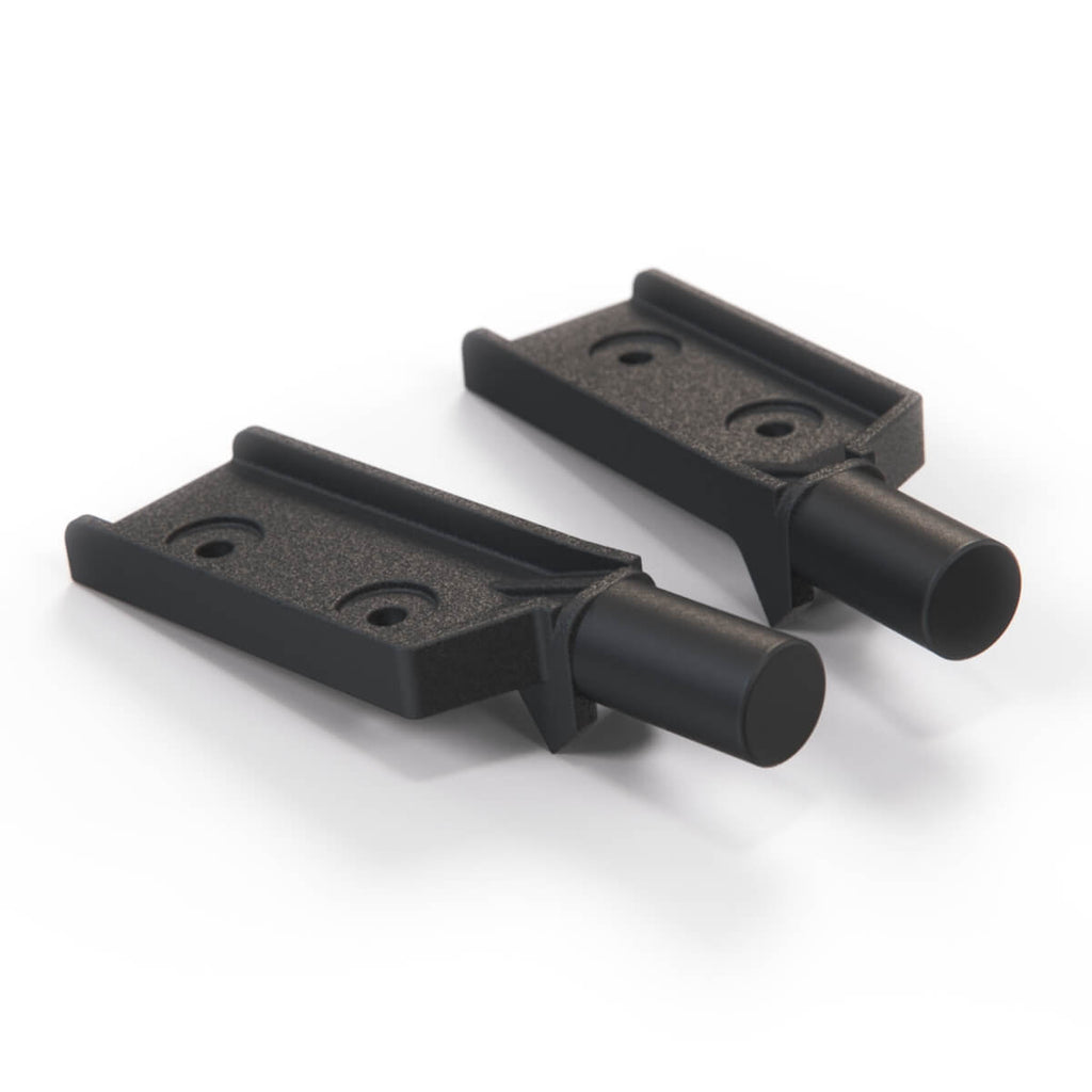 Lancia Delta Hf Integrale Evo Parcel Shelf Bracket Hooks Set of 2 Black (176628080) — view 4