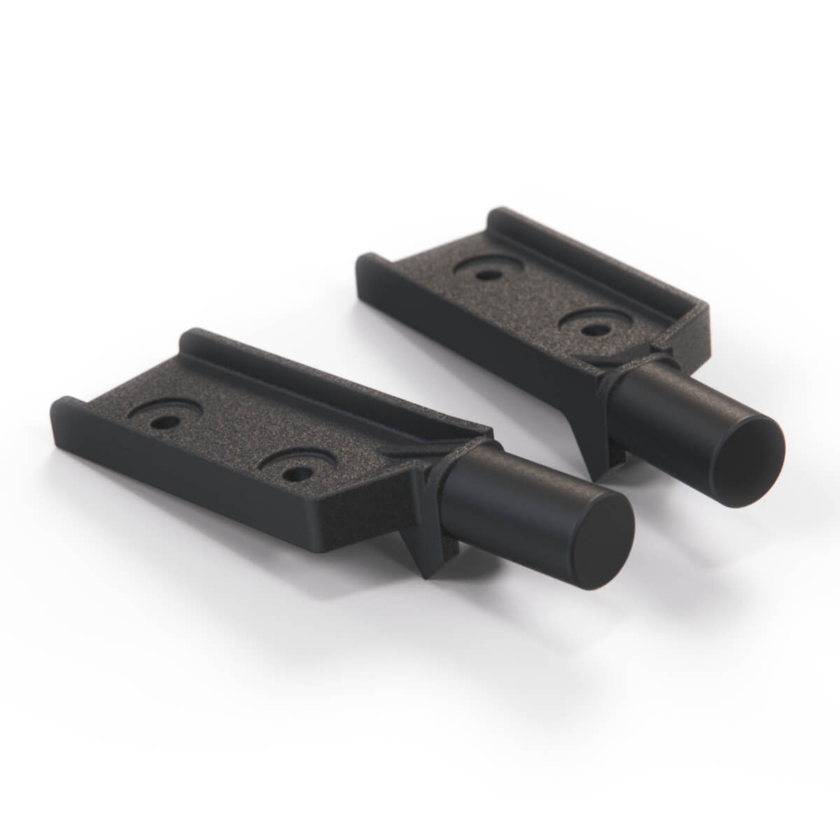 Lancia Delta Hf Integrale Evo Parcel Shelf Bracket Hooks Set of 2 Black (176628080) — view 4
