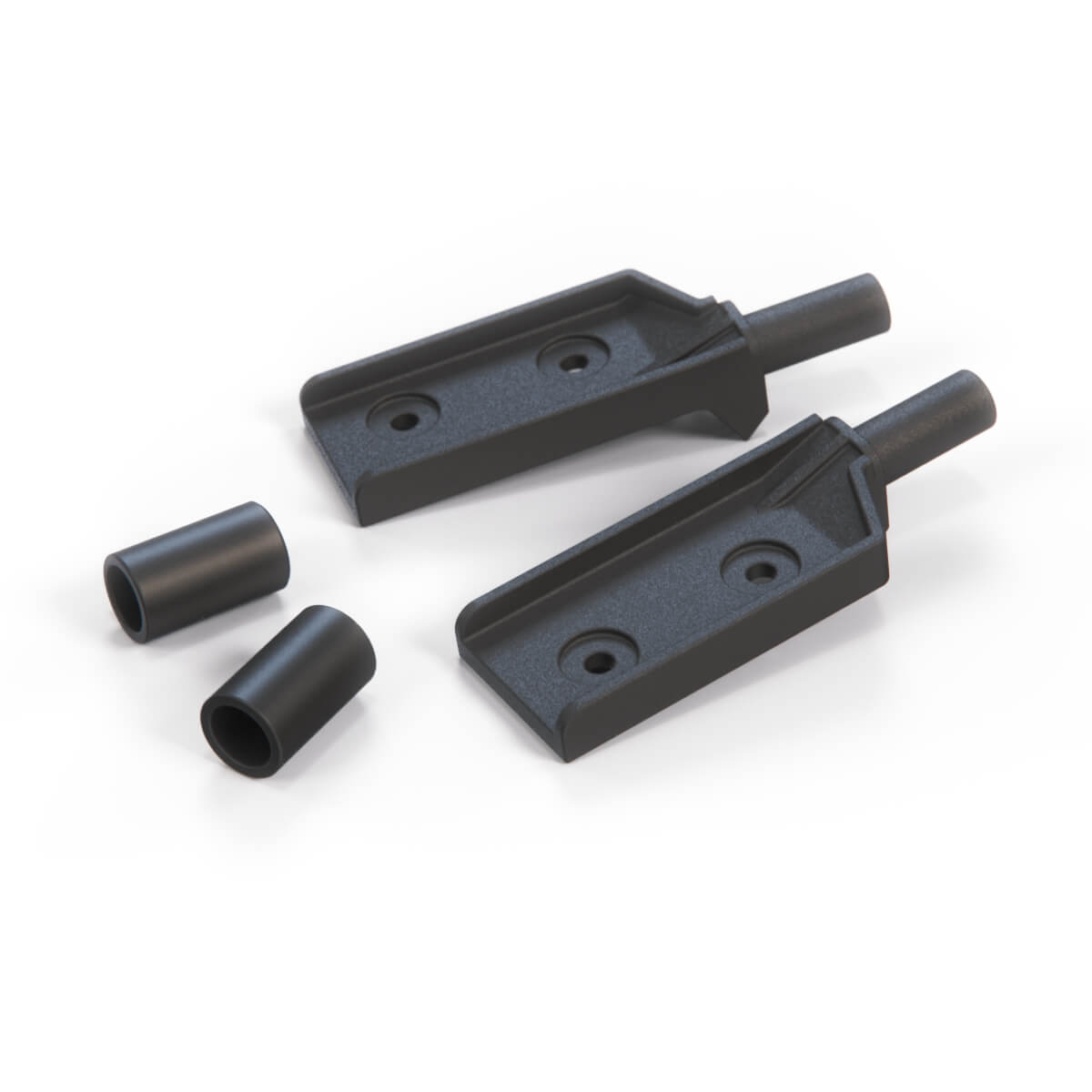 Lancia Delta Hf Integrale Evo Parcel Shelf Bracket Hooks Set of 2 Black (176628080) — view 2