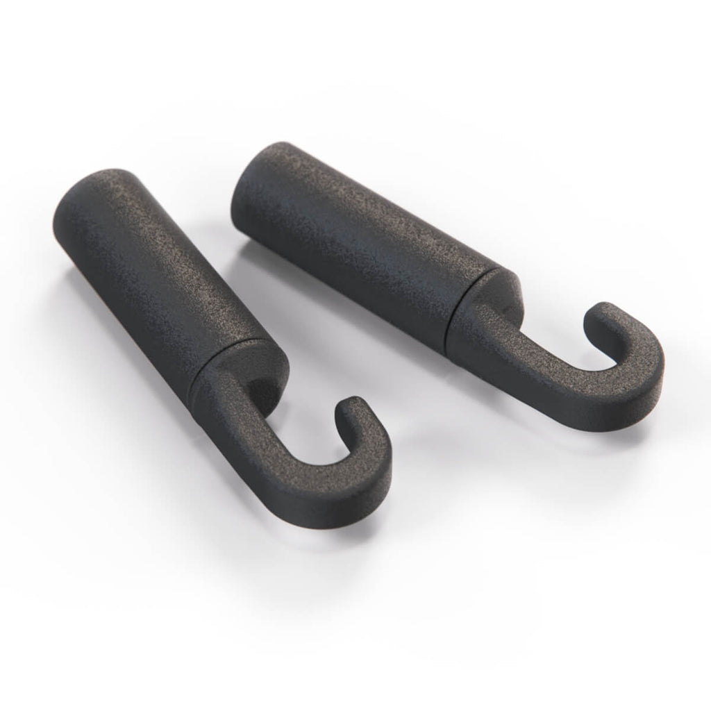 Lancia Delta Hf Integrale Evo Parcel Shelf Strap Hook Set of 2 Black (82382083) — view 3