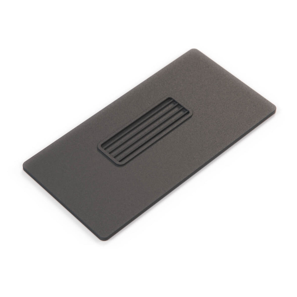 Lancia Delta Hf Integrale Evo Rear View Mirror Document Holder Panel Trim Black — view 2