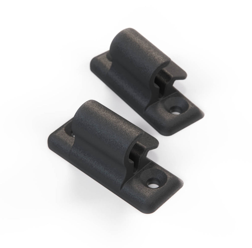 Lancia Delta Hf Integrale Evo Sun Visor Hook Clip Set of 2 Black (82376238) — view 3