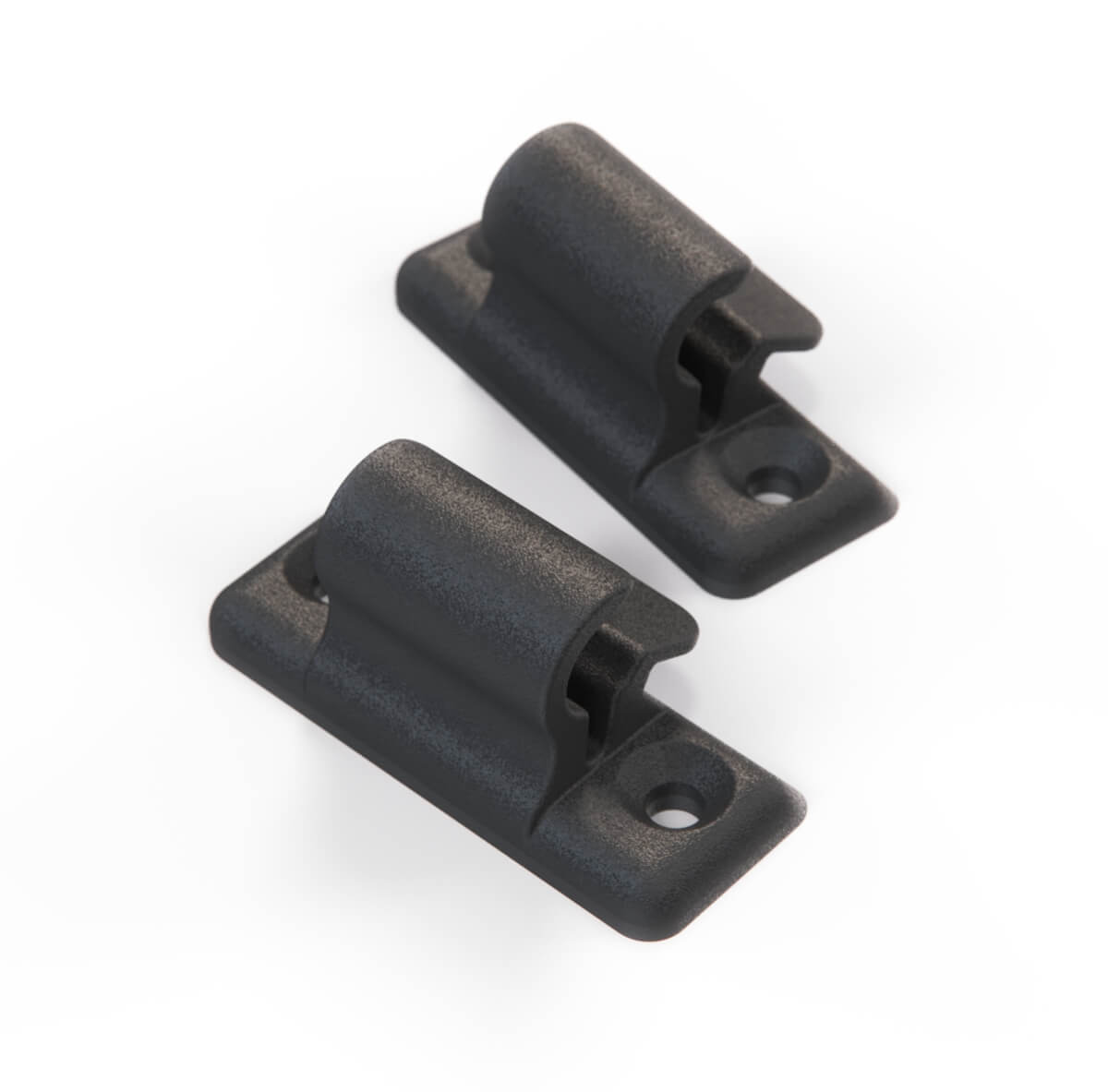 Lancia Delta Hf Integrale Evo Sun Visor Hook Clip Set of 2 Black (82376238) — view 3