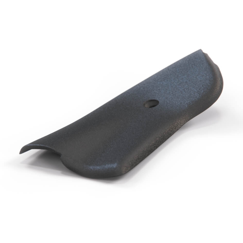 Lancia Delta Hf Integrale Evo Trunk Side Panel Retain Trim Seal Cover Black Left or Right — view 3