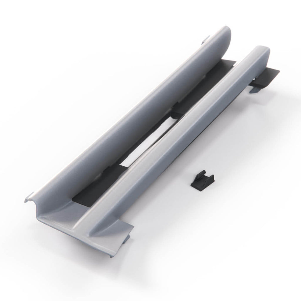 Mercedes-Benz C140 Cl Facelift Front Bumper Tow Hook Cover Grille Primed Left or Right — view 4
