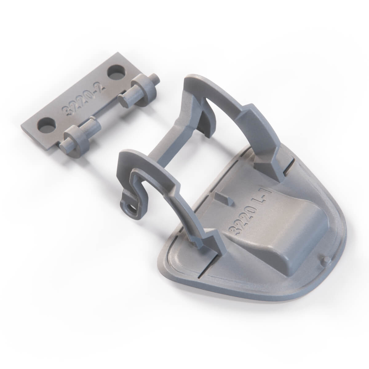 Mercedes-Benz W215 Cl AMG Headlight Washer Cover Cap Primed Left or Right — view 4