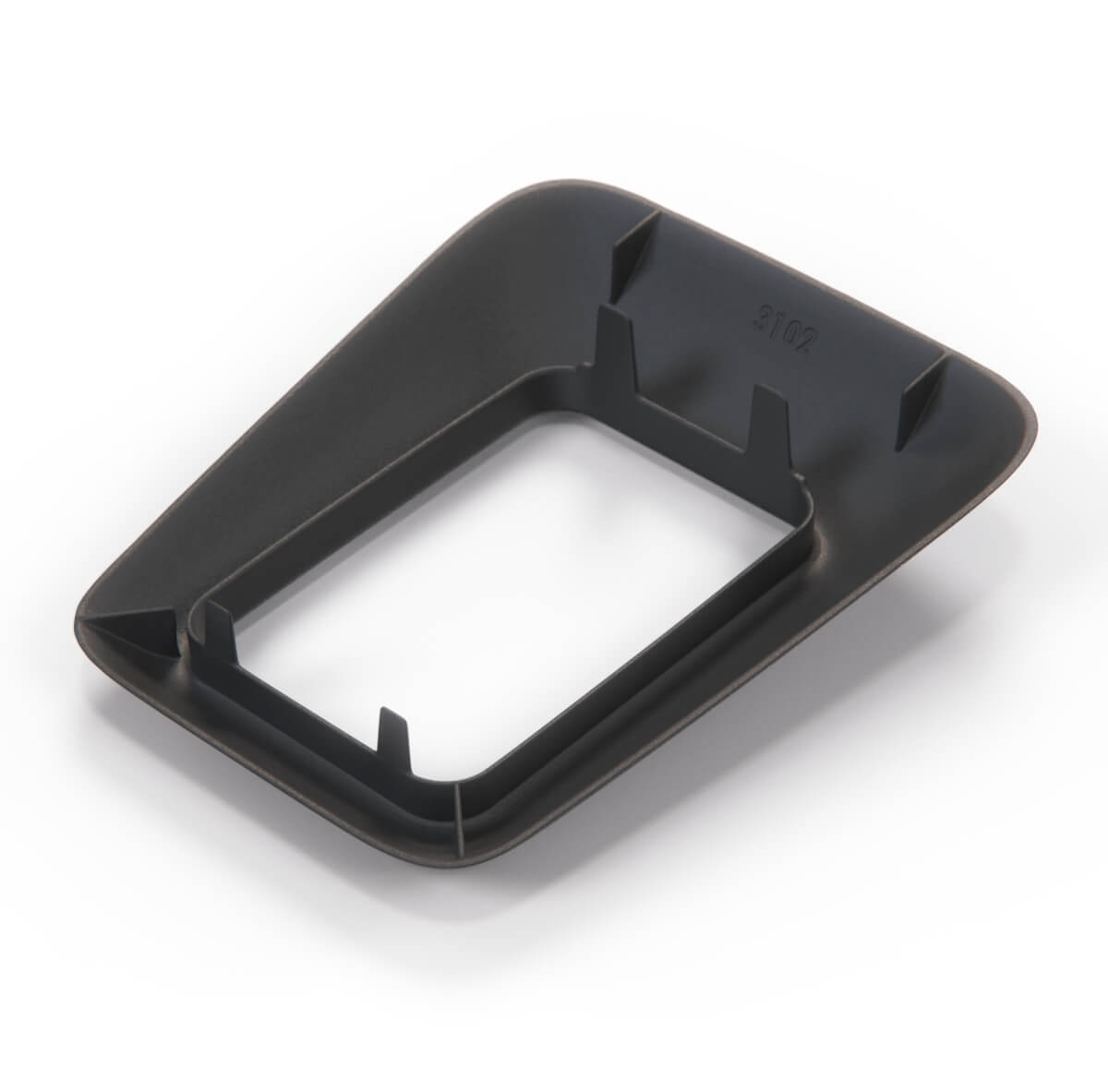 Mercedes-Benz W163 ML Shifter Frame Trim Black (A1636830408) — view 4