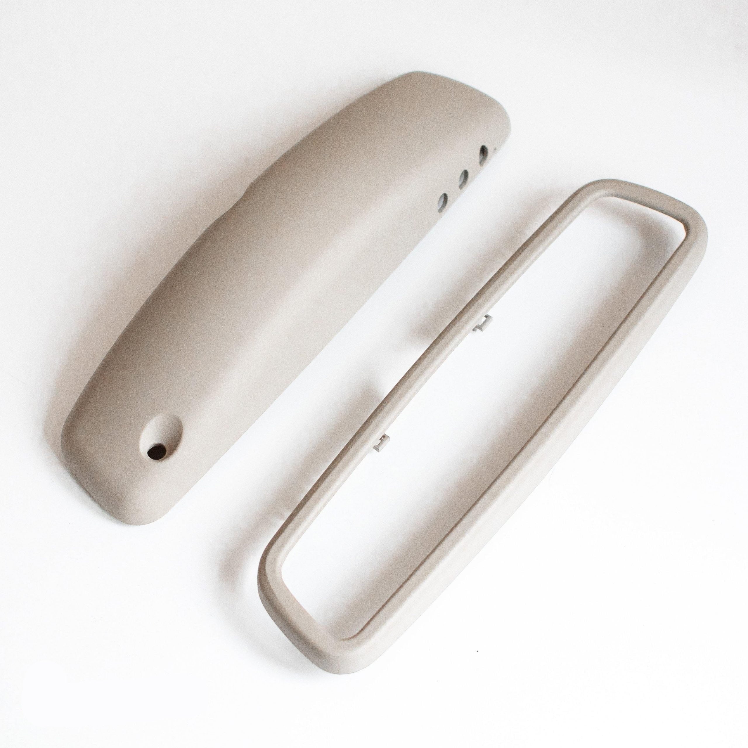 Mercedes-Benz R129 A124 Rear-view Mirror Cover (ver. w/ buttons) - Complete (Frame & Shell) Version B — view 2