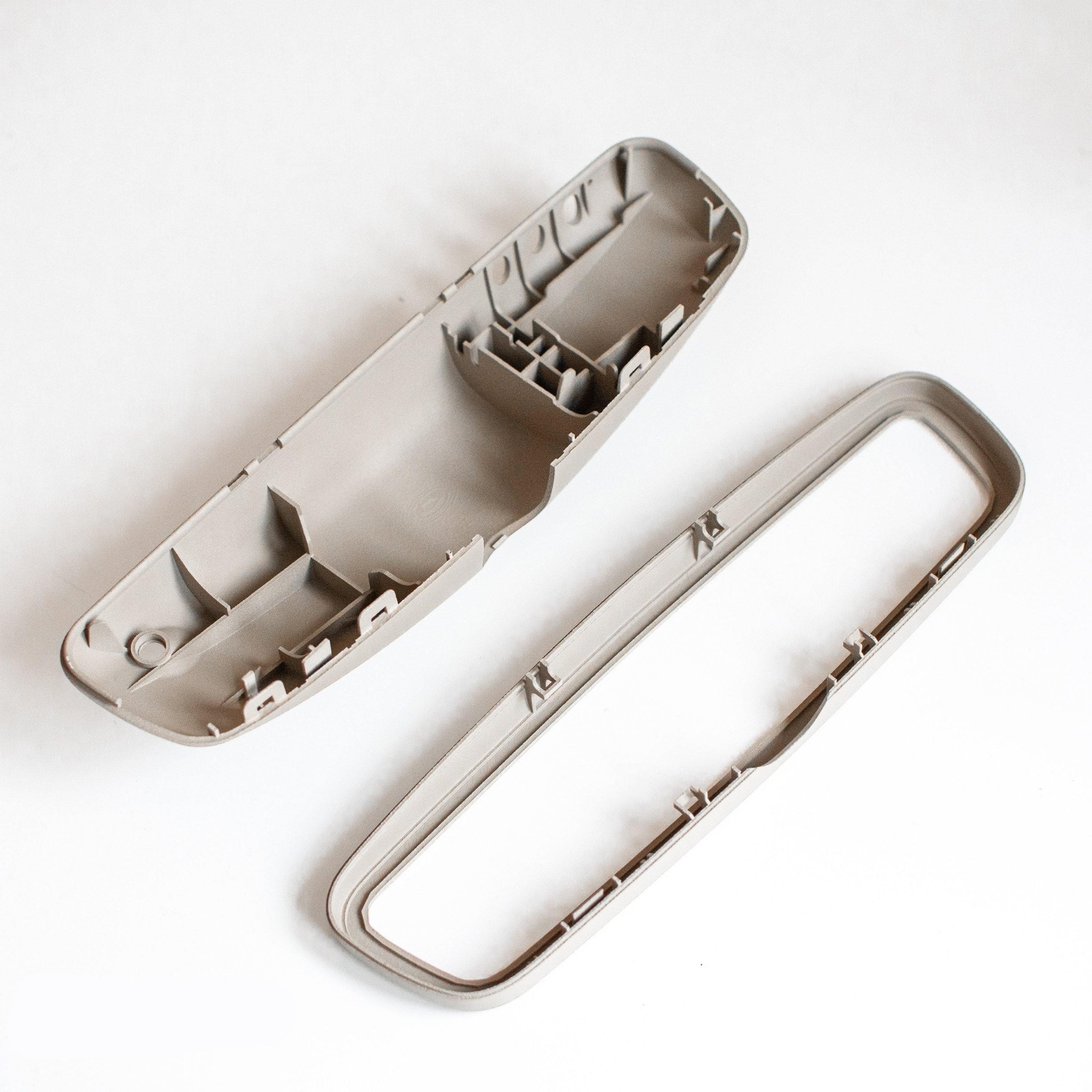 Mercedes-Benz R129 A124 Rear-view Mirror Cover (ver. w/ buttons) - Complete (Frame & Shell) Version B — view 4