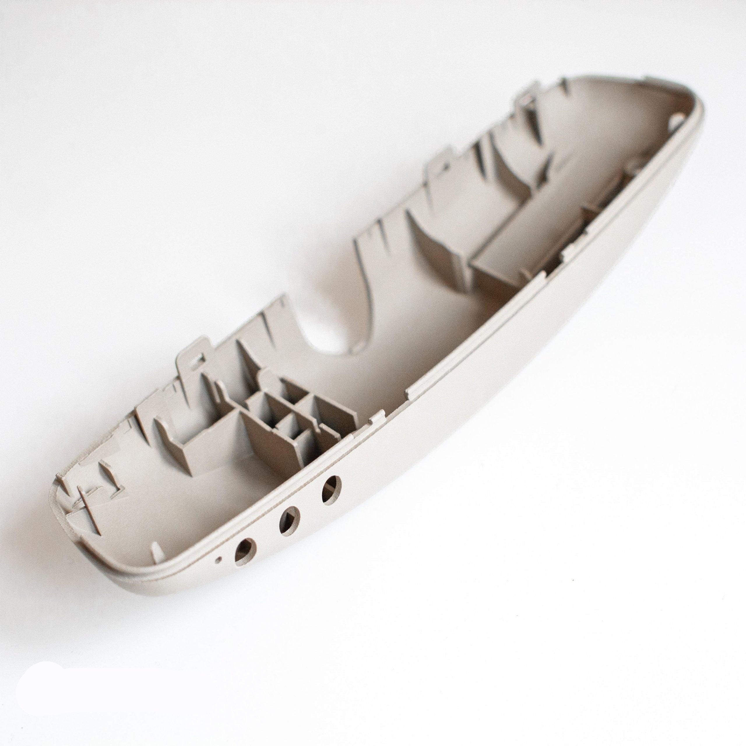 Mercedes-Benz R129 A124 Rear-view Mirror Cover (ver. w/ buttons) - Complete (Frame & Shell) Version B — view 7