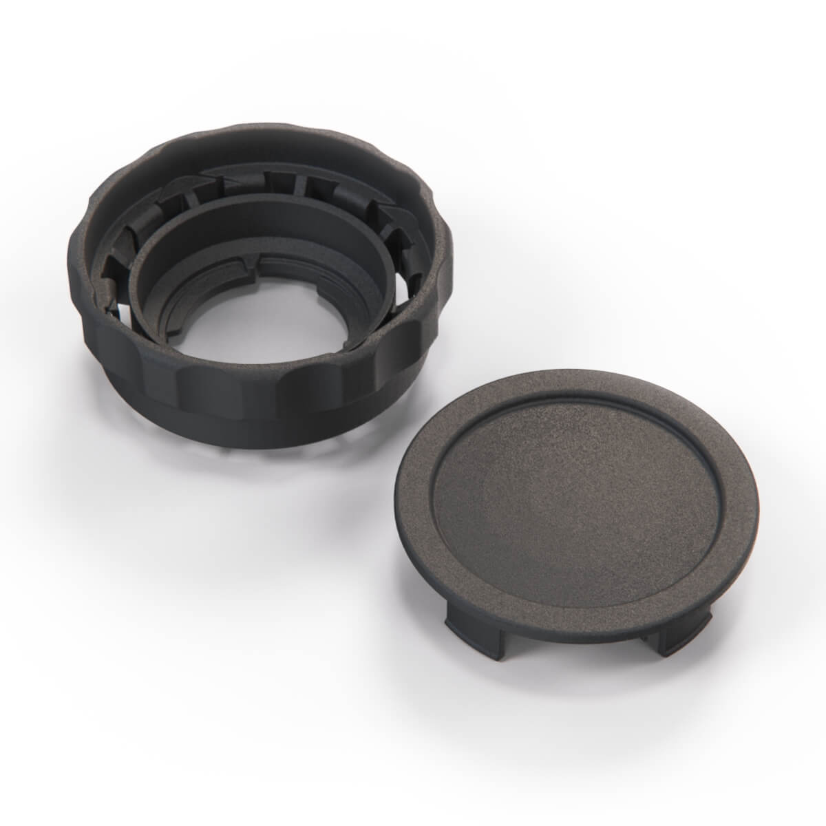 Mercedes-Benz R107 W114 W115 SL Front Seat Backrest Adjustment Knob Black (A0009180826) — view 2