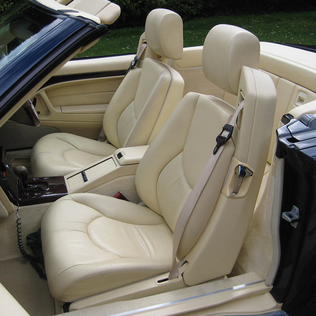 Mercedes-Benz R129 SL Facelift Original Natural Leather Front Seat Seat Cover All Colours — view 3