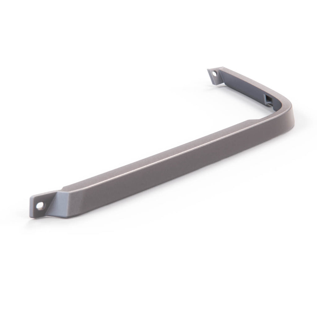 Mercedes-Benz R129 SL Headlight Trim Without Lamp Wiper All Exterior Colors Right — Left / Brillantsilber Metallized Mat (Brilliant Silver Metallic Mat)