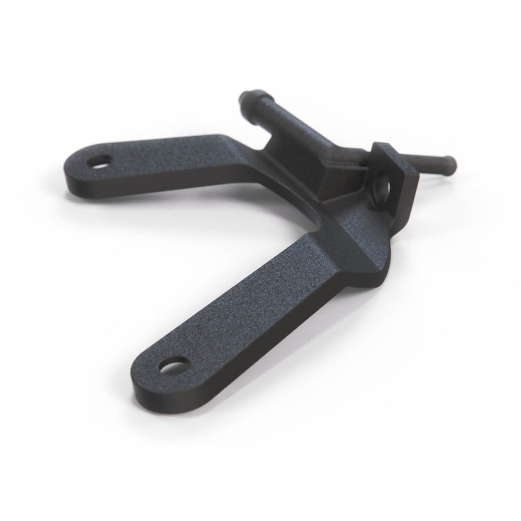 Mercedes-Benz R129 SL Headlight Wiper Washer Nozzle Bracket Black Left or Right — view 3