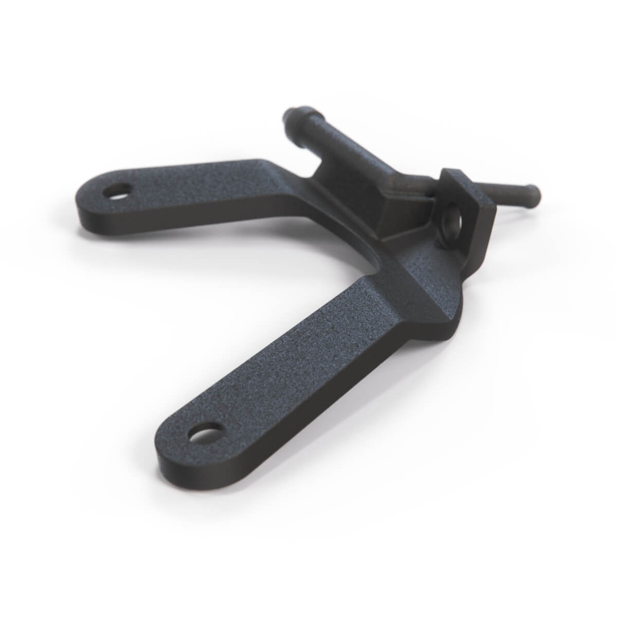 Mercedes-Benz R129 SL Headlight Wiper Washer Nozzle Bracket Black Left or Right — view 3