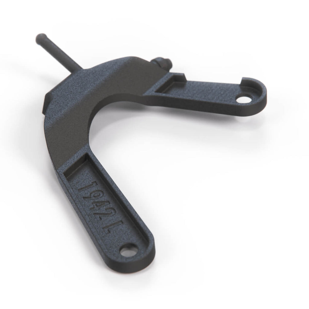 Mercedes-Benz R129 SL Headlight Wiper Washer Nozzle Bracket Black Left or Right — view 2
