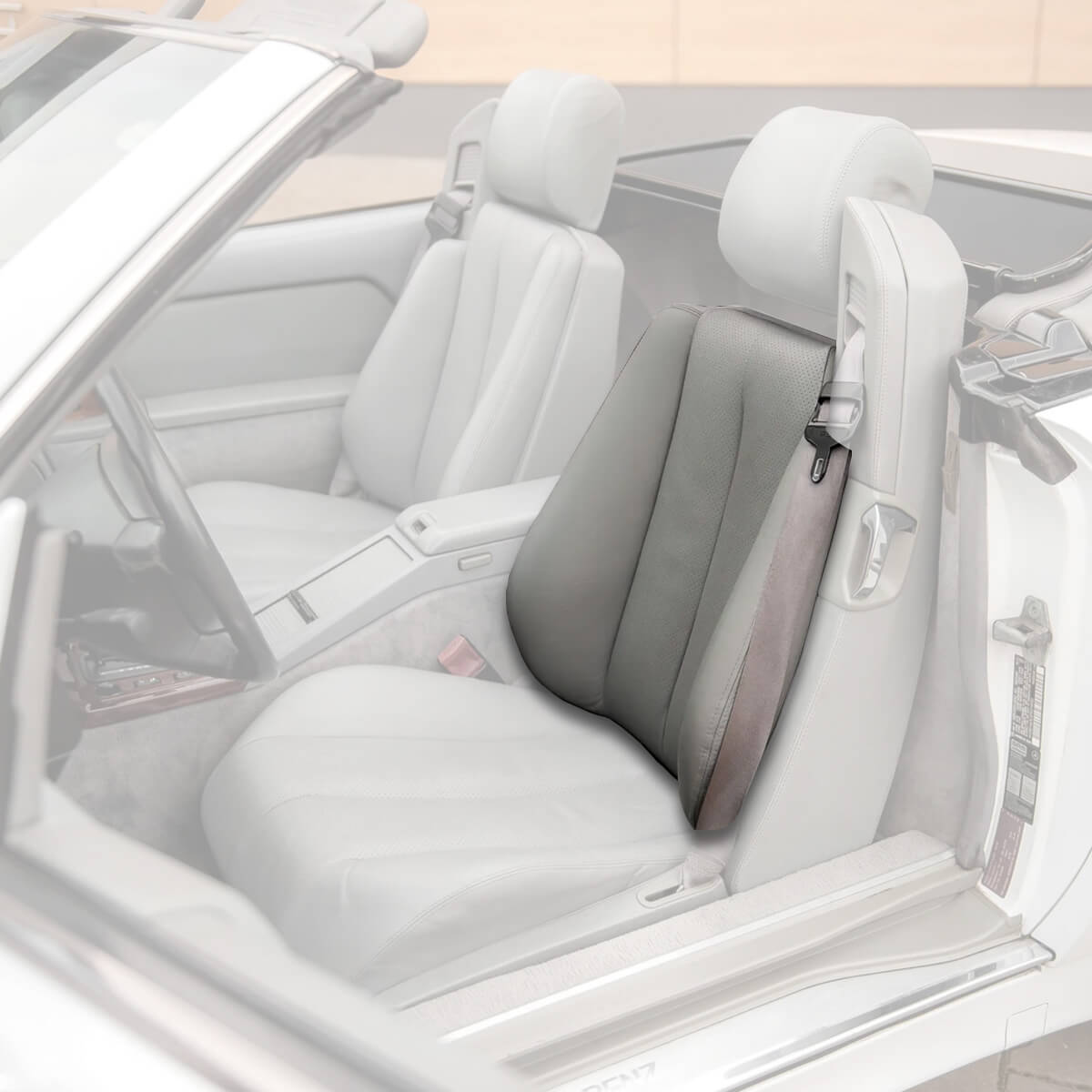 Mercedes-Benz R129 SL Prelift Leather Front Seat Backrest Cover All Colours Left or Right — view 2