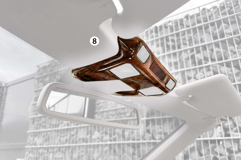 Mercedes-Benz R129 SL Pre Lift Wooden Decor Trim Premium Set 15 Elements — view 2