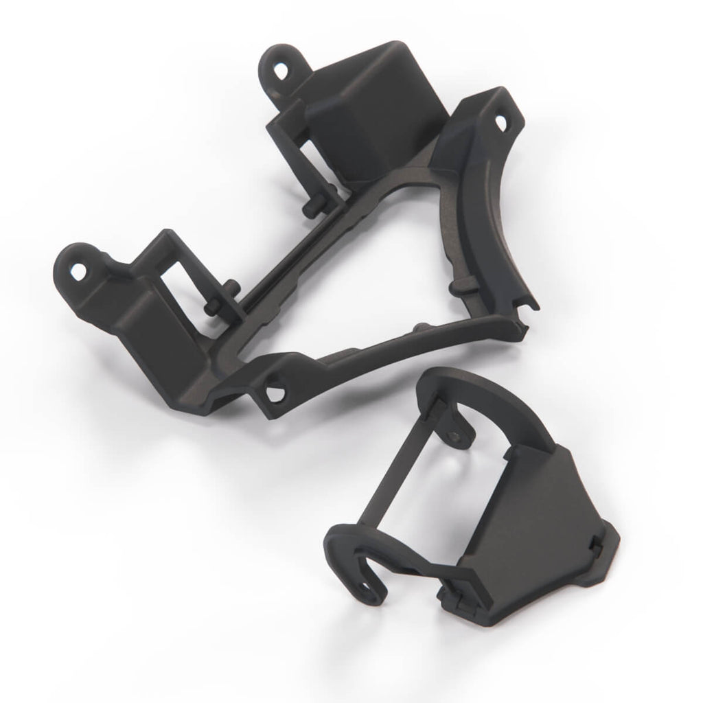 Mercedes-Benz R230 SL Headlight Washer Cover Bracket Black Left or Right