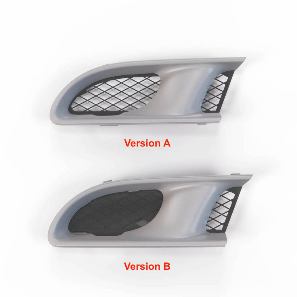 Mercedes-Benz R170 SLK AMG Front Bumper Grille Trim Primed + + Left or Right