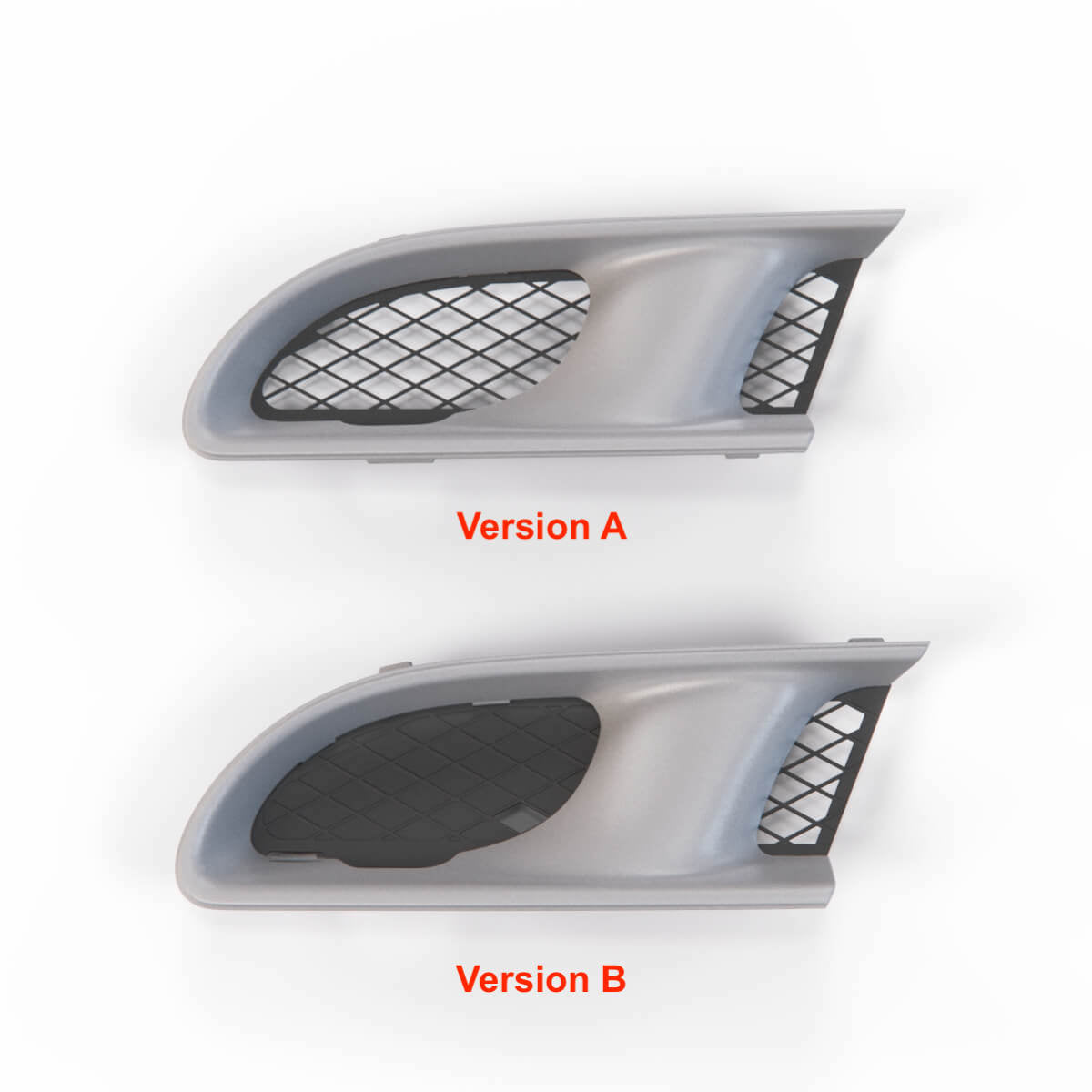 Mercedes-Benz R170 SLK AMG Front Bumper Grille Trim Primed + + Left or Right