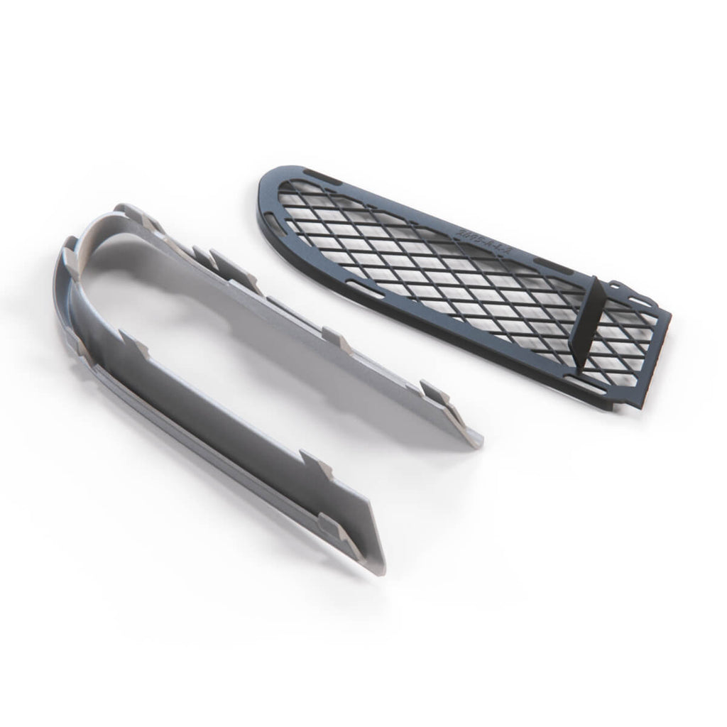 Mercedes-Benz R170 SLK Front Bumper Grille Trim Primed + + Left or Right — view 5