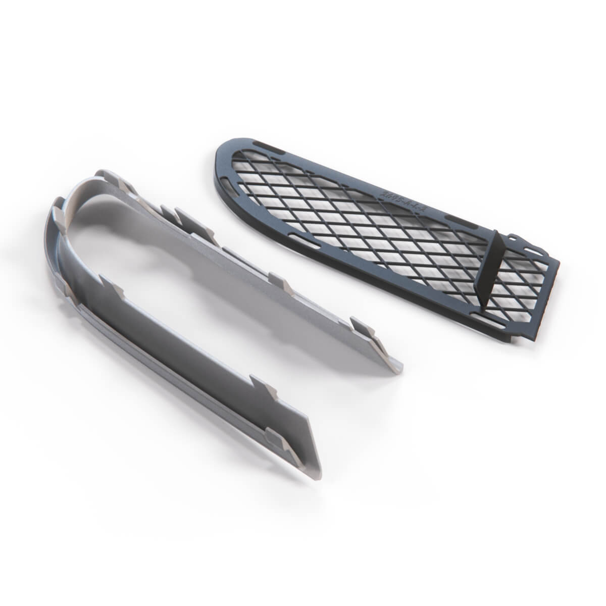 Mercedes-Benz R170 SLK Front Bumper Grille Trim Primed + + Left or Right — view 5