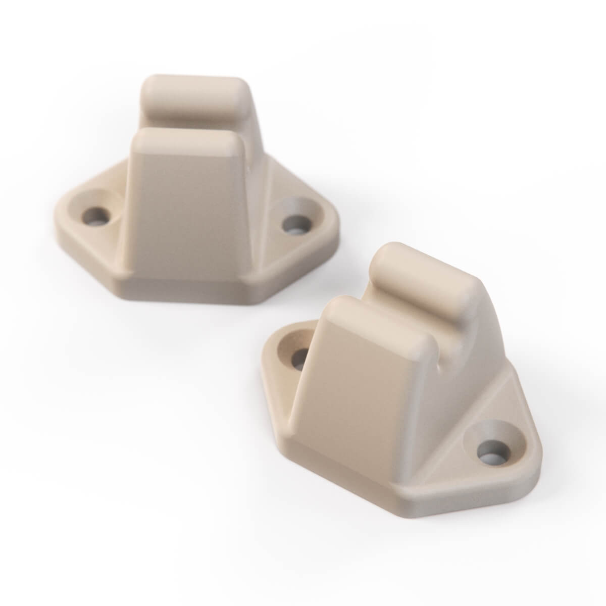 Mercedes-Benz W100 W108 W109 Sun Visor Bracket Set of 2 All Colours (A1108111041) — view 5